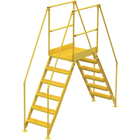Crossover Ladder, 104" Overall Span, 60" H x 36" D, 24" Step Width VC455 | Par Equipment
