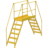 Crossover Ladder, 128" Overall Span, 60" H x 60" D, 24" Step Width VC457 | Par Equipment