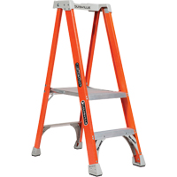 Industrial Heavy-Duty Pro Platform Stepladders (FXP1700 Series), 2', 300 lbs. Cap. Par Equipment