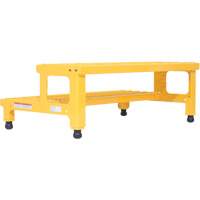 Adjustable Step-Mate Stand, 2 Step(s), 36-3/16" W x 22-7/8" L x 15-1/4" H, 500 lbs. Capacity Par Equipment