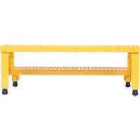 Adjustable Step-Mate Stand, 2 Step(s), 36-3/16" W x 22-7/8" L x 15-1/4" H, 500 lbs. Capacity Par Equipment