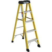 Step Ladder, 5', Fibreglass, 300 lbs. Capacity, Type 1A VD505 | Par Equipment