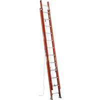 Extension Ladder, 300 lbs. Cap., 17' H, Grade 1A VD549 | Par Equipment