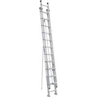 Extension Ladder, 300 lbs. Cap., 21' H, Grade 1A VD568 | Par Equipment