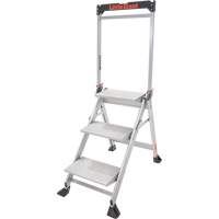 Jumbo Step™ Ladder, 2.2', Aluminum, 375 lbs. Capacity, Type 1AA VD613 | Par Equipment