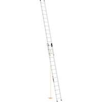 Jobsite Series Extension Ladder, 250 lbs. Cap., 28' H, Grade 3 Par Equipment