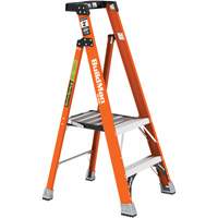Safespace Platform Step Ladder, 2', 300 lbs. Cap. Par Equipment