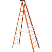 Safespace Platform Step Ladder, 10', 300 lbs. Cap. Par Equipment