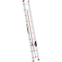 Jobsite Series Extension Ladder, 200 lbs. Cap., 20' H, Grade 3 Par Equipment