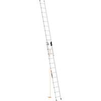 Jobsite Series Extension Ladder, 225 lbs. Cap., 24' H, Grade 2 Par Equipment
