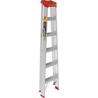 Step Ladder, 6', Aluminum, 200 lbs. Capacity, Type 3 Par Equipment