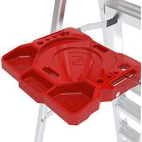 Step Ladder with Paint Tray, 6', Aluminum, 200 lbs. Capacity, Type 3 Par Equipment