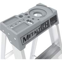 Step Ladder with Paint Tray, 10', Aluminum, 225 lbs. Capacity, Type 2 Par Equipment