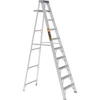 Step Ladder with Paint Tray, 10', Aluminum, 225 lbs. Capacity, Type 2 Par Equipment