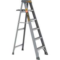 Step Ladder with Paint Tray, 6', Fibreglass, 225 lbs. Capacity, Type 2 Par Equipment