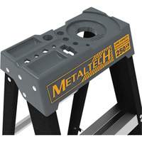 Step Ladder with Paint Tray, 10', Fibreglass, 250 lbs. Capacity, Type 1 Par Equipment