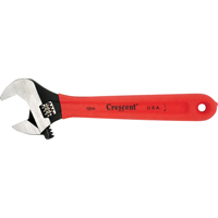 Crescent Adjustable Wrenches, 8" L, 1-1/8" Max Width, Black VE055 | Par Equipment