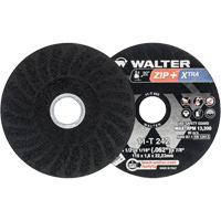 Meules &agrave; tronçonner renforc&eacute;es Zip+ pour meuleuse &agrave; angle droit, 4-1/2" x 1/16", Arbre de 7/8", Type 1, Alumine de zirconium, 13 300 Tr/min Par Equipment