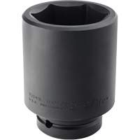 Douille, Chocs, 2-9/16", Prise 1", 6 pans, Profond Par Equipment