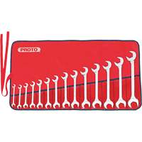 Full Polish Angle Wrench Set, Open-Ended, 14 Pieces, Imperial VM206 | Par Equipment