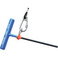 Cl&eacute; hexagonale m&eacute;trique, embout Hexagonale, 2,5 mm x 6" lo, Poign&eacute;e en T Par Equipment