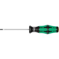 Tournevis pour vis &agrave; fente, Tige de 1/8", Ronde, 6-5/16" lo, Prise en Plastique Par Equipment