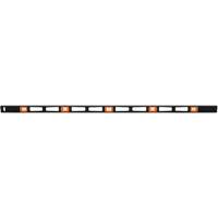 Top-Reading Level, I-Beam, 72" L, Aluminum, 5, Non-Magnetic Par Equipment