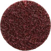 Disque de conditionnement de surface &agrave; remplacement rapide Standard Abrasives, 2" dia., Grain Moyen, Oxyde d'aluminium Par Equipment