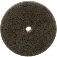 Standard Abrasives Unitized Wheel, 3" x 1/4", 1/4" Arbor, Fine Grit, Aluminum Oxide Par Equipment