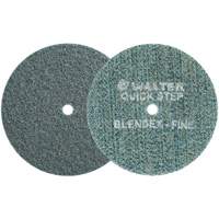 Disque de pr&eacute;paration de surface QUICK-STEP BLENDEX, 5" dia., Grain Fin, Oxyde d'aluminium Par Equipment