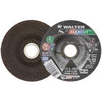 FLEXCUT Grinding Wheel, 4-1/2", 36 Grit, Aluminum Oxide, 7/8", 13300 RPM, Type 29 Par Equipment