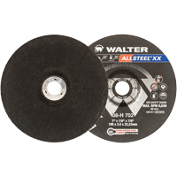 Allsteel™ XX Depressed Centre Grinding Wheels, 7" x 1/8", 7/8" arbor, Type 27 VV722 | Par Equipment