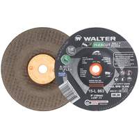 FLEXCUT MILL SCALE Grinding Wheel, 6", 36 Grit, Aluminum Oxide, 5/8"-11, 10200 RPM, Type 29 Par Equipment