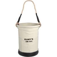 Heavy-Duty Buckets, 11" L x 11" W x 16" H, Canvas, Beige Par Equipment