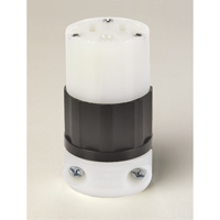 Prise &agrave; broches droites mise &agrave; la terre, 5-15R, Nylon Par Equipment