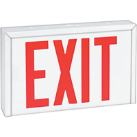 Stella Exit Signs - Exit, LED, 12" L x 12" W, English XB930 | Par Equipment