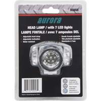 Lampe frontale, DEL, 28 lumens, 20 hres de fonctionnement, piles AAA Par Equipment