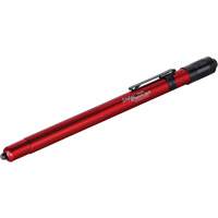 Stylus&reg; Pen Light, LED, 11 Lumens, Aluminum Body, AAAA Batteries, Included Par Equipment