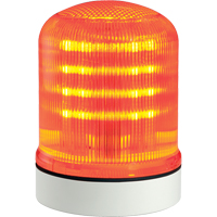 Streamline<sup>®</sup> Modular Multifunctional LED Beacons, Continuous/Flashing/Rotating, Amber XE717 | Par Equipment