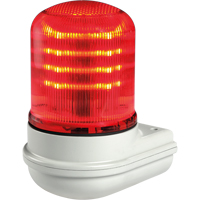 Streamline<sup>®</sup> Modular Multifunctional LED Beacons, Continuous/Flashing/Rotating, Red XE721 | Par Equipment
