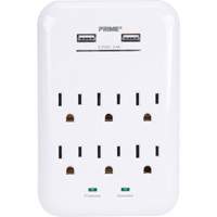 Chargeur USB Prime avec protection contre la surtension Par Equipment