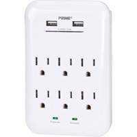 Chargeur USB Prime avec protection contre la surtension Par Equipment