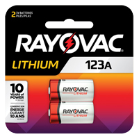 Batteries au lithium, 123, 3 V XG866 | Par Equipment