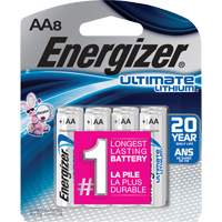 Batteries au lithium Ultimate, AA, 1,5 V Par Equipment