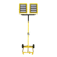 Dual-Head Cart with Winch, LED, 400 W, 60000 Lumens, Aluminum Housing Par Equipment