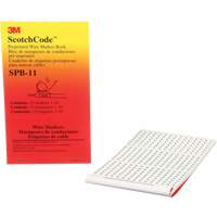 ScotchCode™ Pre-Printed Wire Marker Book XH304 | Par Equipment