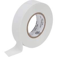 Electrical Tape, 19 mm (3/4") x 18 M (60'), White, 7 mils Par Equipment