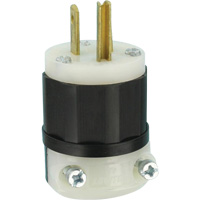 Hospital Grade Extension Plug, Nylon, 15 Amps, 125 V Par Equipment