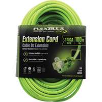 Flexzilla<sup>®</sup> Pro Industrial Extension Cord, SJTW, 14/3 AWG, 15 A, 100' XI523 | Par Equipment