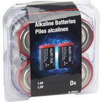 Industrial Alkaline Batteries, D, 1.5 V XJ221 | Par Equipment